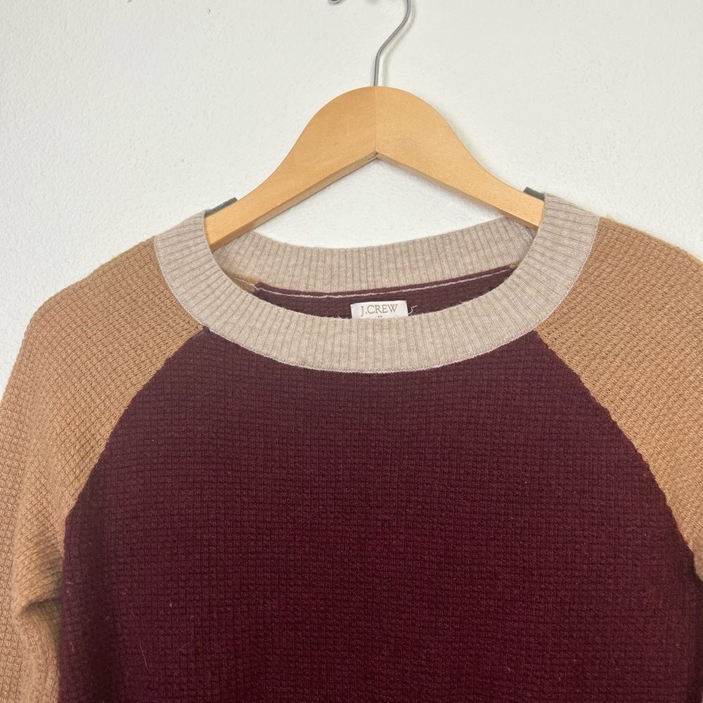 J.Crew Multicolor Color Block Sweater Small - Picture 5 of 7